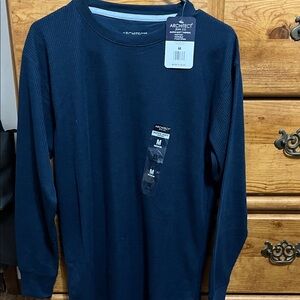 Architect Men's Navy Long Sleeve Shirt